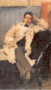 Maliavin, Philip Portrait of the Artist Konstantin Somov Spain oil painting reproduction